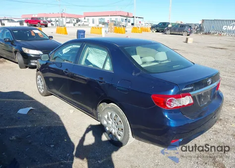 2013 Toyota Corolla Le z USA, uszkodzony, nr VIN JTDBU4EE1DJ121905